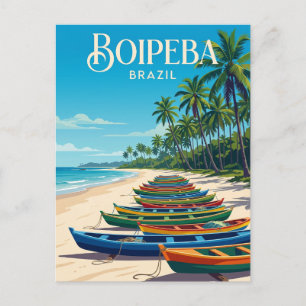 Boipeba Brazil Postcard
