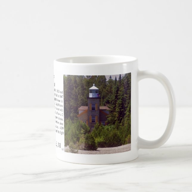 Bois Blanc Lighthouse mug (Right)