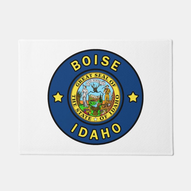 Boise Idaho Doormat (Front)