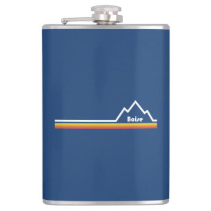 Boise, Idaho Hip Flask