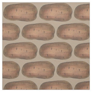 Boise Idaho ID Potato Brown Potatoes Spuds Food Fabric