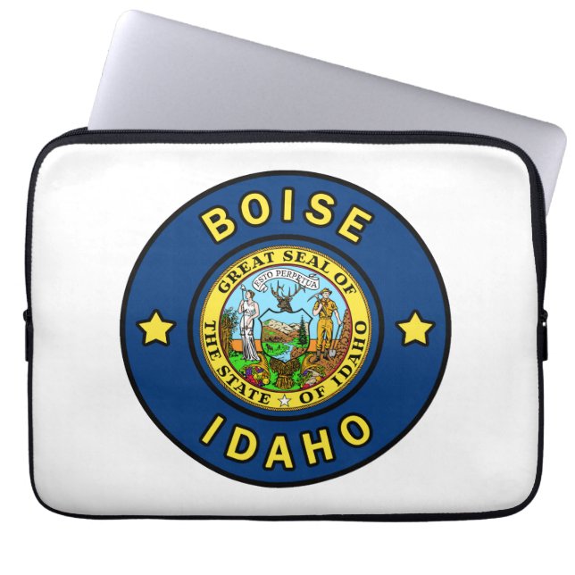 Boise Idaho Laptop Sleeve (Front)