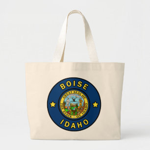 Boise Idaho Large Tote Bag