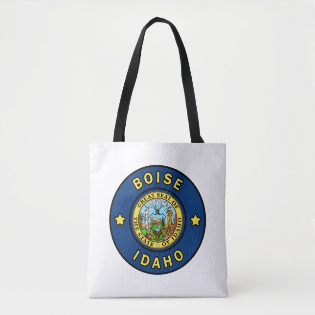 Boise Idaho Tote Bag (Front)