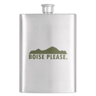 Boise Please Hip Flask