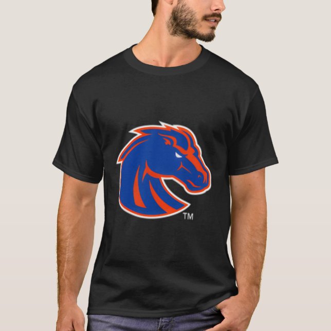 Boise State Broncos Left Chest Icon T-Shirt (Front)