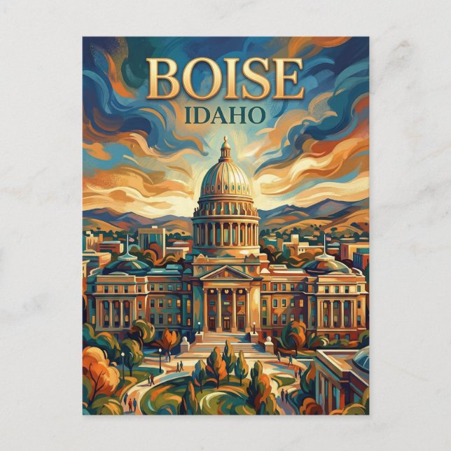 Boise USA Postcard (Front)