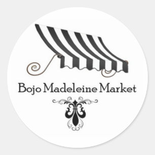Bojo Madeleine Market 3" Round Sticker 2025