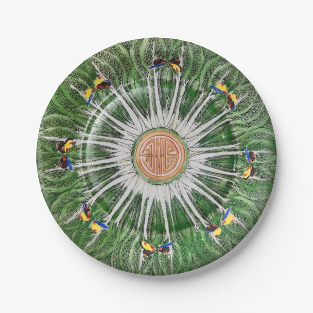 Bok Choy 7" Plate (Front)