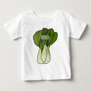Bok choy cartoon illustration  baby T-Shirt