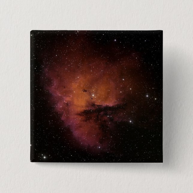 Bok Globules in NGC 281 15 Cm Square Badge (Front)