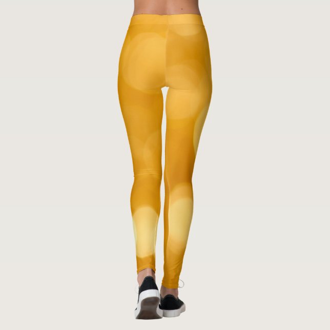 Bokeh Abstract Leggings (Back)