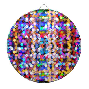 Bokeh Art Dartboard