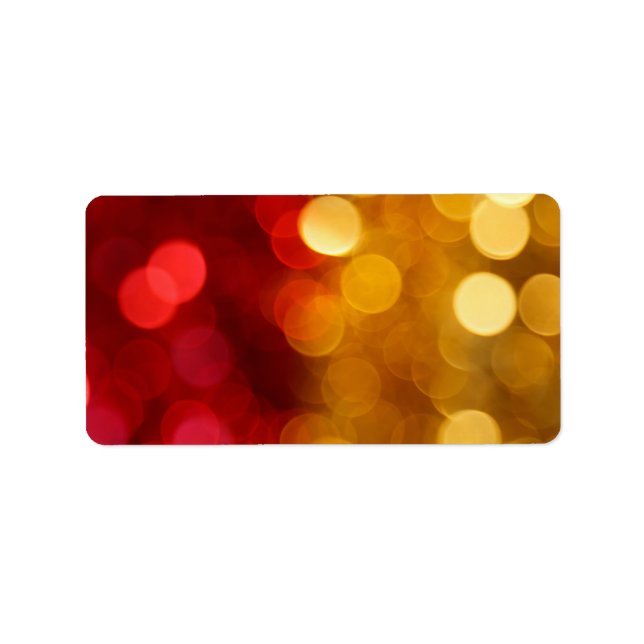 Bokeh Art Label (Front)