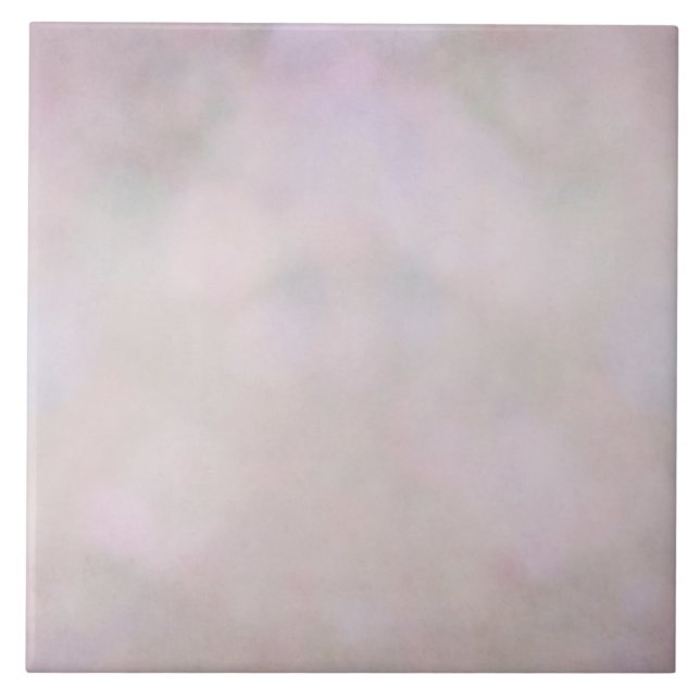Bokeh Background Light Pink Texture Design Ceramic Tile (Front)