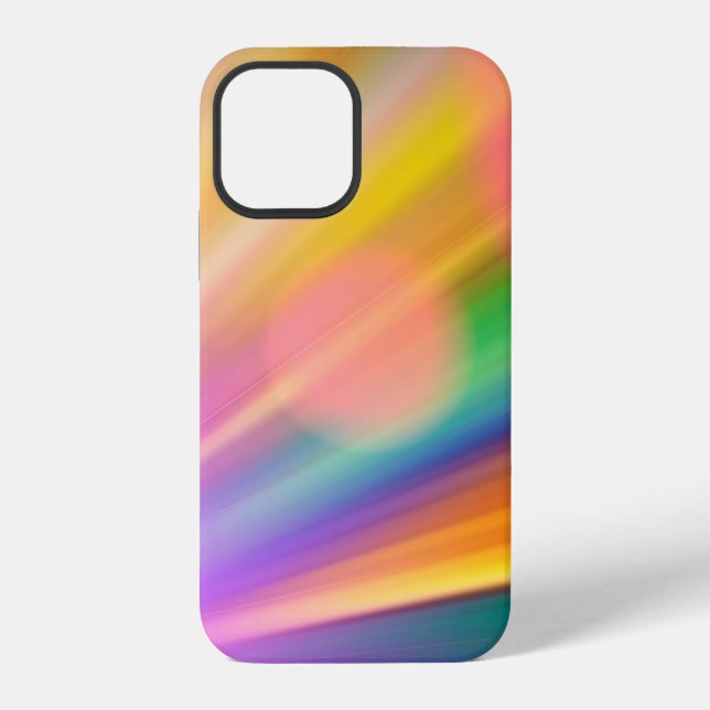 Bokeh background light reflections iPhone case (Back)