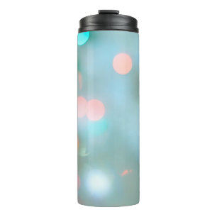 Bokeh brightness light blaze thermal tumbler