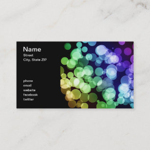 Bokeh Business Card