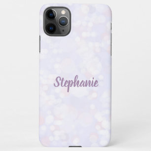Bokeh Charm Silver iPhone 11Pro Max Case