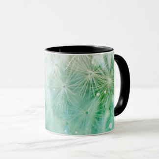 Bokeh Dandelion - Teal Mug