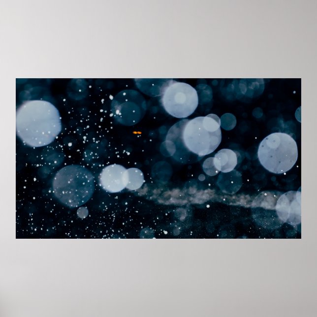 Bokeh effects wallpaper poster (Front)