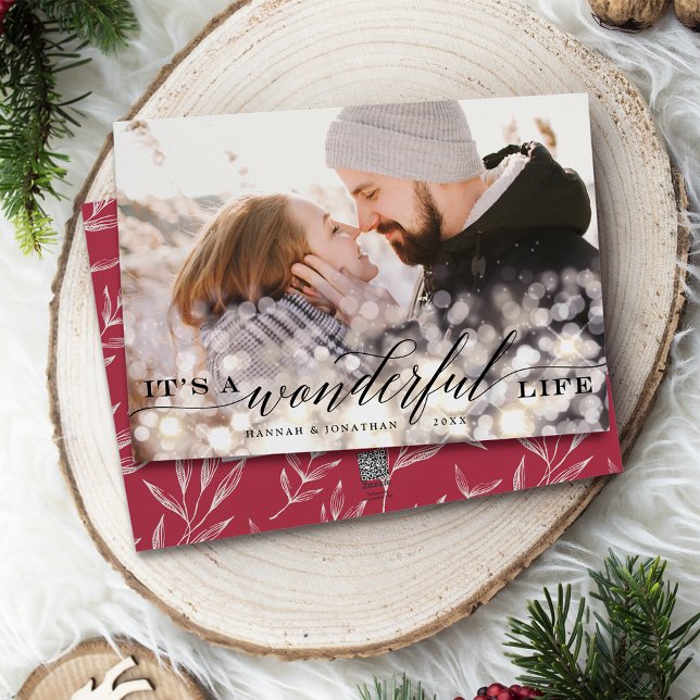 Bokeh Flare | Holiday Photo Card (Creator Uploaded)