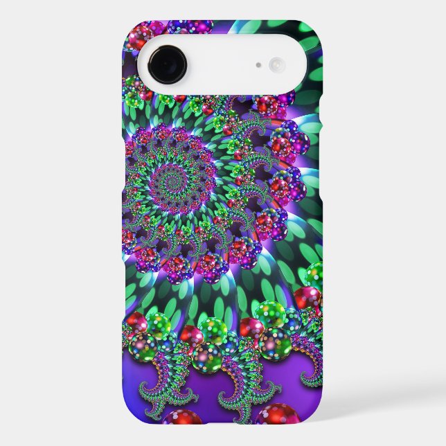 Bokeh Fractal Purple Terquoise Case-Mate Samsung Galaxy Case (Back)