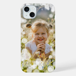 Bokeh Frame Custom Photo iPhone 15 Plus Case