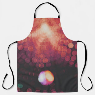 Bokeh light photography apron