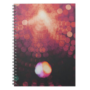 Bokeh light photography notebook