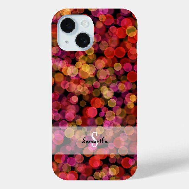Bokeh Lights Case-Mate iPhone Case (Back)