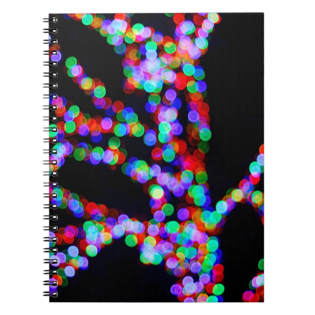 Bokeh lights notebook (Front)