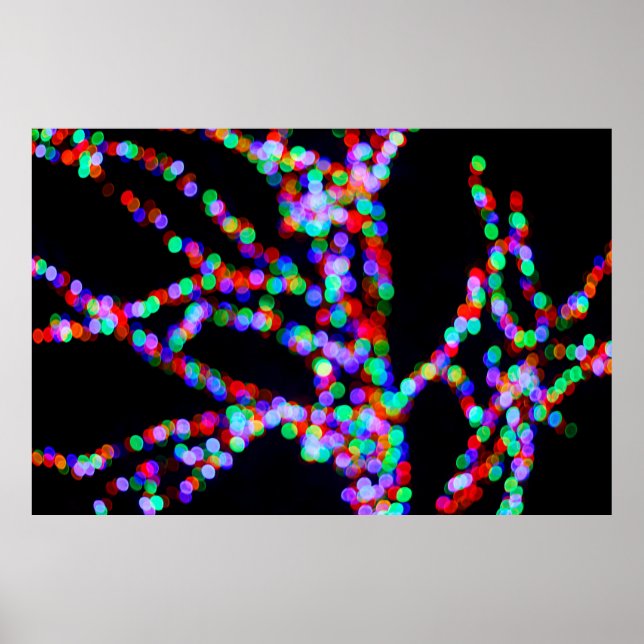 Bokeh lights poster (Front)