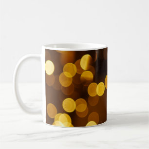 Bokeh photography coffee mug