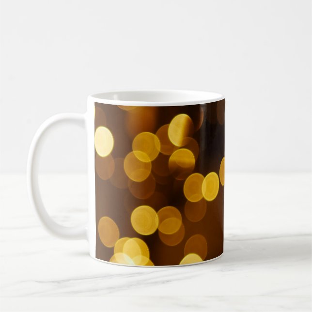 Bokeh photography coffee mug (Left)