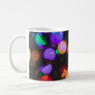 Bokeh photography coffee mug