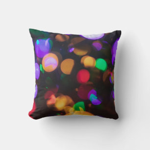 Bokeh photography cushion