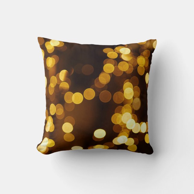 Bokeh photography cushion (Front)