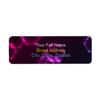 Bokeh, Return Address Label