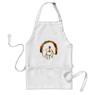 Bokeh Turkey Standard Apron