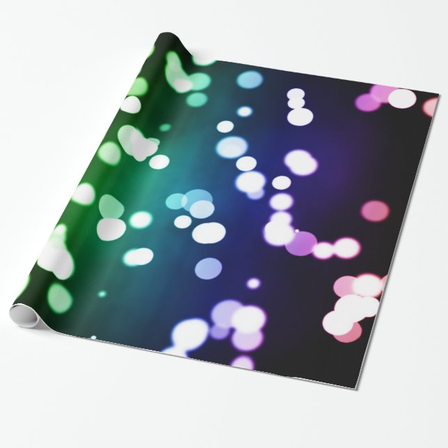 Bokeh Wrapping Paper (Unrolled)