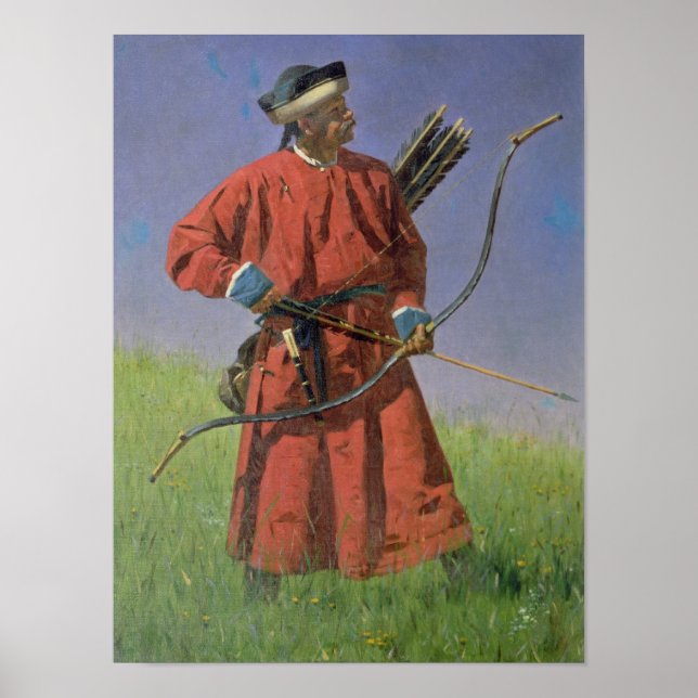 Bokharan Soldier , 1873 Poster (Front)