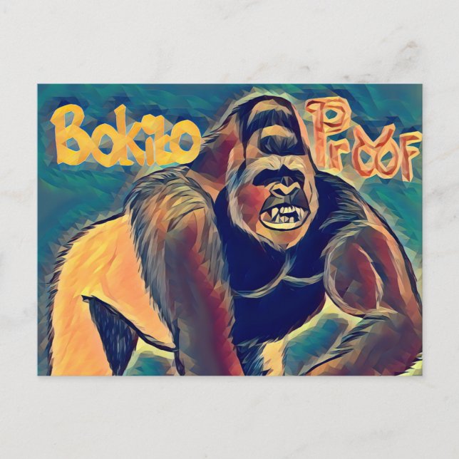 Bokito Proof Postcard (Front)