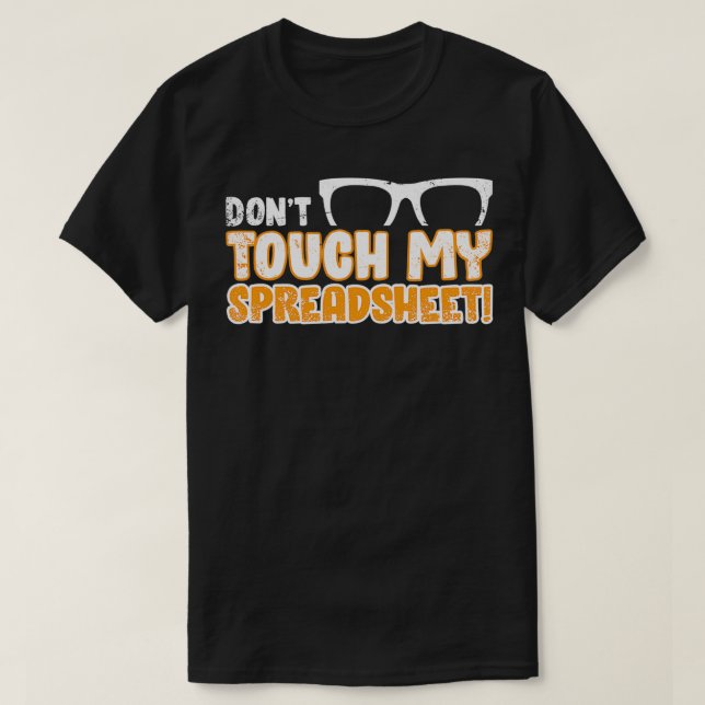 Bokkeeper Funny Gift Idea for Accountant 3 T-Shirt (Design Front)