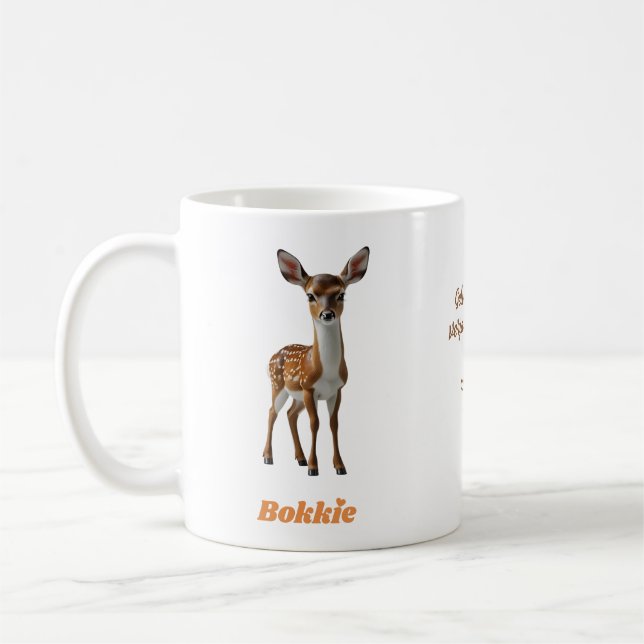 BOKKIE Afrikaans Saffa Expat Afrikaanse Humour Coffee Mug (Left)