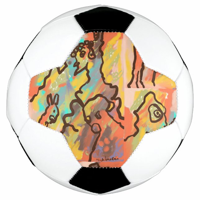 Bola de Futebol Soccer Ball (Front)