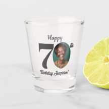 Bold 70th Birthday Photo