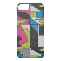Bold 80s Abstract Geometric Pattern