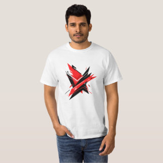 Bold Abstract Geometric Shapes Modern T-Shirt
