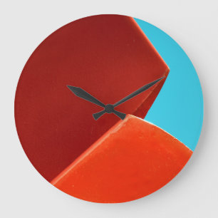 bold abstract large clock